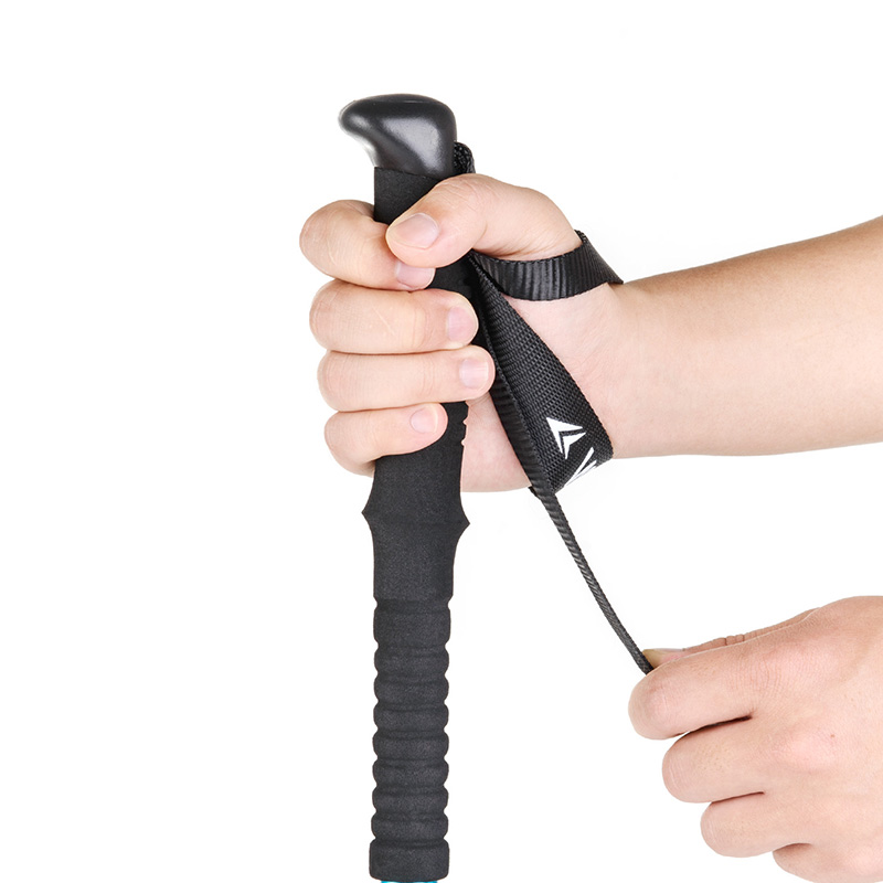 Naturehike teleskopická treková hliníková palička ST01 57-120cm 206g - zlatá